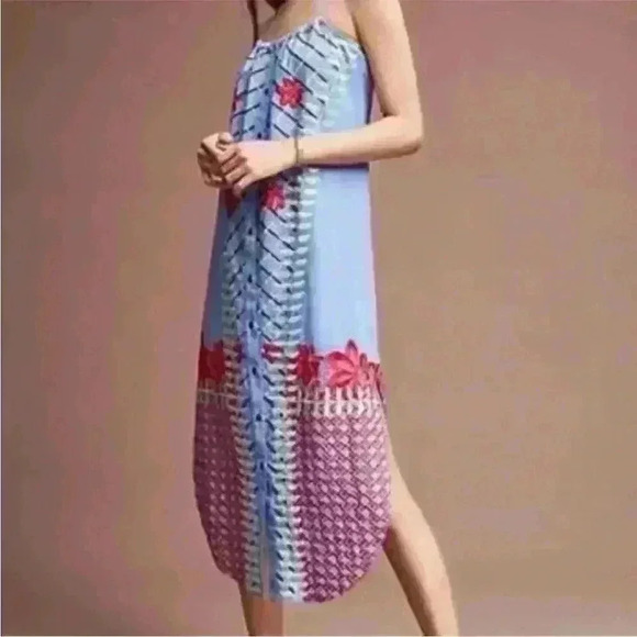 Anthropologie Lilka Estina Embroidered Midi Dress - Picture 4 of 4